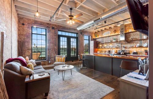 Perryville Apartment | Downtown Urban Loft above Restaurants #1