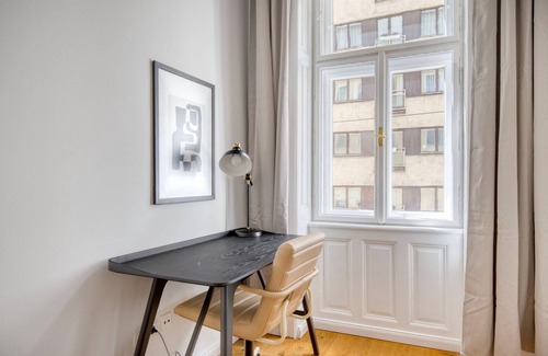 Thurygrund Apartment | Dreamy Alsergrund 2BR w/Chimney, Fully Furnished, by Blueground