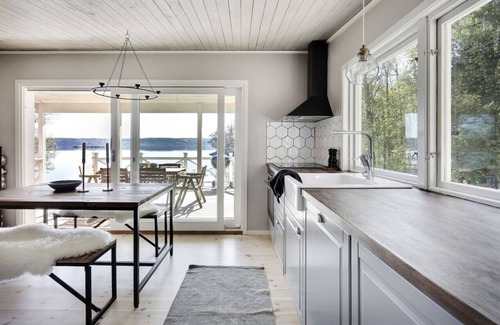 Sodertalje Municipality Apartment | Dreamy House w. Private Dock by Sea