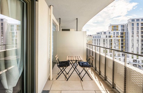Erdberg Apartment | Dreamy Landstraße 1BR w/Large Balcony, walk to Metro U3, by Blueground