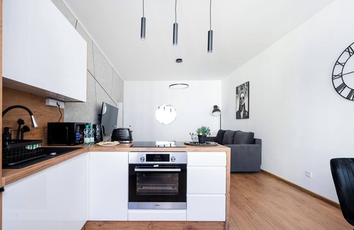Baluty Apartment | Drewnowska Modern Space Apartment