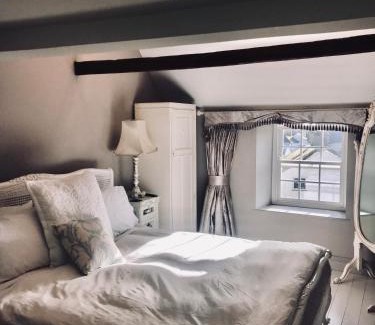 Lyme Regis Apartment | Duke of Monmouth penthouse luxury apartment Lyme Regis 3 bedroom parking Hot tub Garden dog friendly