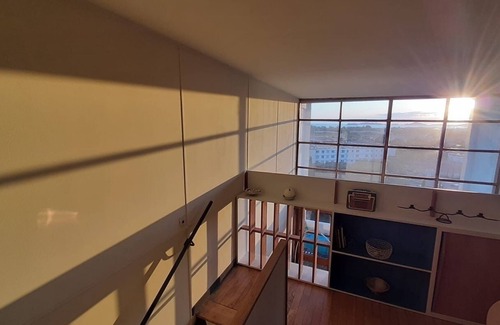 Sainte-Anne Apartment | Duplex 100m2 Le Corbusier authentic and radiant - 2 Loggias including 1 sea view