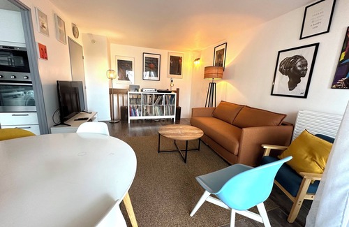 Curial Cambrai Apartment | Duplex 3 Pièces Avec Balcons et Parking à Paris 19