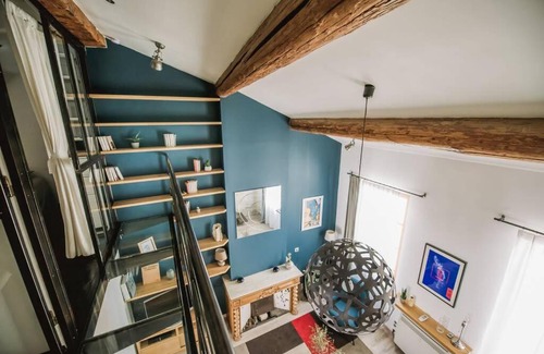Avignon City Centre Apartment | Duplex climatisé centre ancien 7min à pied du palais 6 couchages