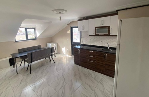 Arnavutkoy Apartment | Duplex close to Airport enough for big group/ family
