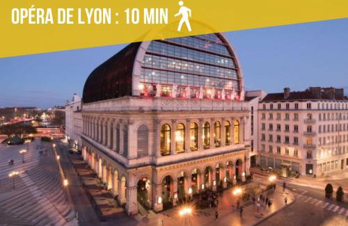 Boucle - Gros Caillou Apartment | Duplex pour 5 pers, à 2 pas de l'Opéra de Lyon