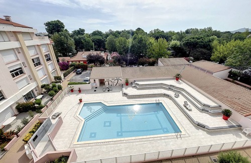 Plage d'Argeles Apartment | Duplex T4 avec piscine, 6 couchages, garage, proche plage à Argelès-sur-Mer
