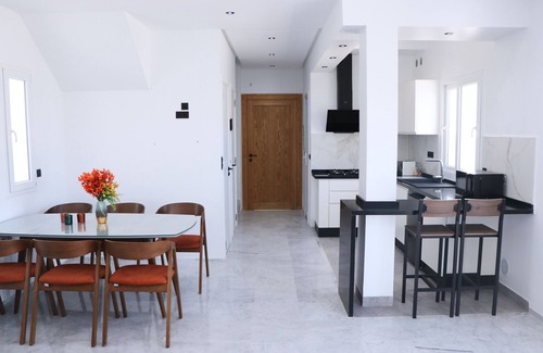 Monastir Apartment | Duplex with terrace overlooking the sea and city, Waterfront