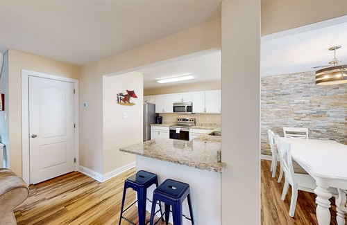 Keys Of Marsh Harbor House | Eagles Landing home with gas fireplace, washer/dryer, pool & tennis court