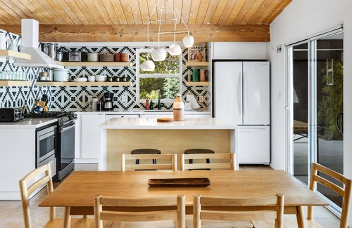 Racquet Club Estates House | Earthy Mid-Century Luxury W/ Casita & Pool.