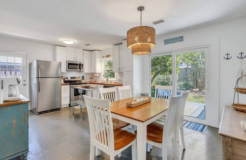 Demere Park House | Easy walk to the Beach! Completely Renovated Beach Escape! Private Backyard!
