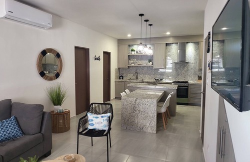 San Carlos House | Eco-Friendly, 100% Solar Powered NEW Beach House.