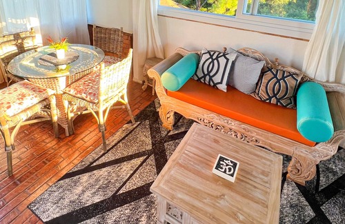 Barra de Ibiraquera Apartment | Eco Loft with grass roof ♥- Stupa Ecovila