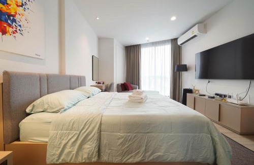 Pattaya Bay Apartment | EDGE Central Pattaya City Ocean View 16 floor
