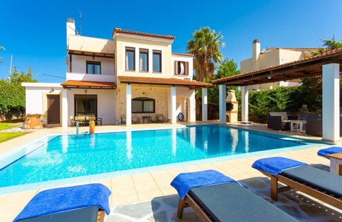 Kefalas Villa | Ekklisies Dio Large Private Pool, A/C, WiFi