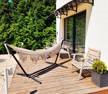 Myslakowice House | Ekologiczny domek "Ciszyca" z widokiem na Śnieżkę