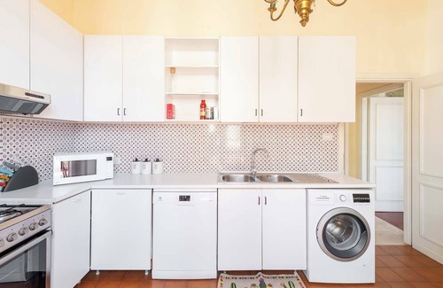 Quartiere Coppede Apartment | Elegant 2-Bed, Terraces Charming Coppedè District