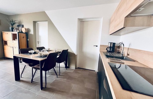 La Rochelle Apartment | Elegant Apartment with Loggia & Private Parking