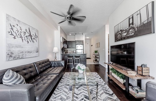Bathurst Quay Apartment | Elegant Downtown Oasis with City and Lake Views Plus Parking!