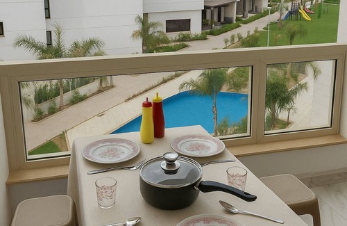 Suez Canal Ski Chalet | Elegant Beachfront Flat