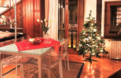 Borgata Sestriere Ski Chalet | Elegant mountain chalet on two levels, on the ski slopes