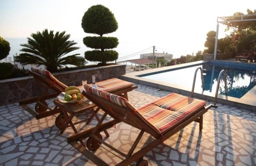 Dobra Voda House | Elegant villa with seaview and pool in Dobre Vode