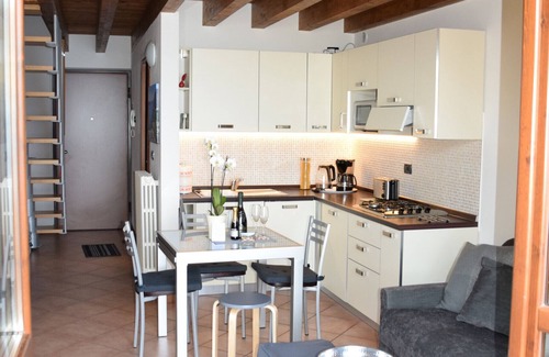 Gardola Apartment | Elisabetta - Theater Home, with marvellous lake view and pool