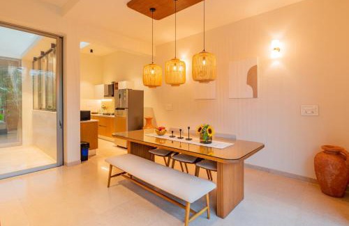 Vagator Villa | ELIVAAS 3 BHK with Pvt outdoor Pool - Mirai Gemini