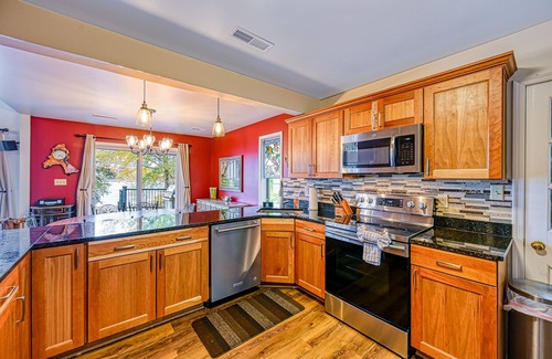 Mineral House | Enchanting lakefront oasis with fire pit, generous patio, dock, & amazing views