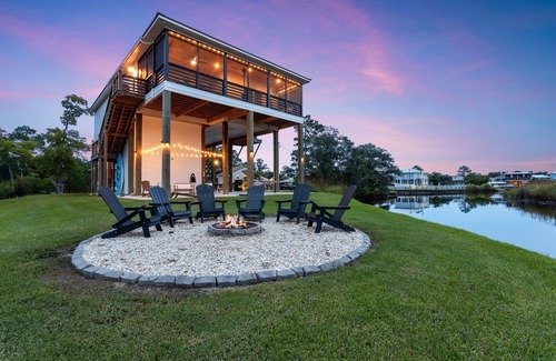 Shoreline Park House | Endless Summer! A Waterfront Home with a Boat Dock