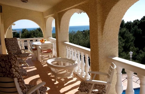 Altea la Vella Villa | English villa, private swimming pool of 11x5.50 m First line Altea Club de golf