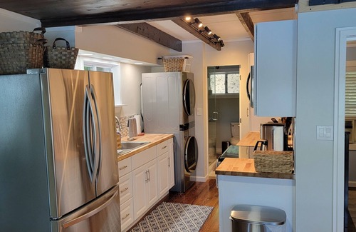 Richmond House | Enjoy Lake life in this renovated Camp, 50 ft from water. Private dock, beach.