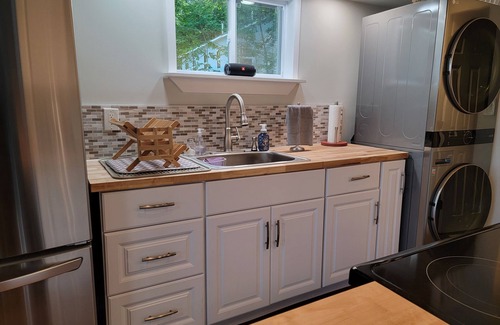Richmond House | Enjoy Lake life in this renovated Camp, 50 ft from water. Private dock, beach.
