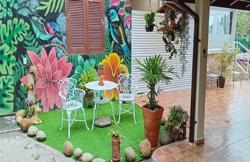 Ubatuba Condo | Enjoy nature in this delightful suite+1 bedroom: air conditioning/wi-fi/TV/barbecue. MANUAL