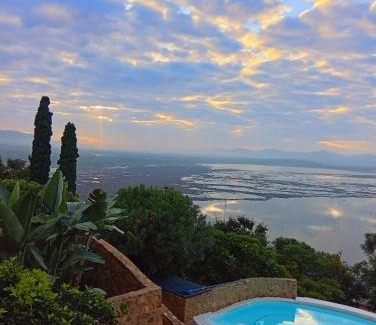 Kosmos Bed & Breakfast | Enso Botanico Boutique Wellness Villa, with an outside wood-fire Hot Tub in Kosmos