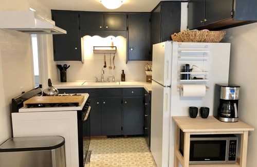 Beulah House | Entire duplex close to downtown Beulah & Crystal Lake | Year-round fun!
