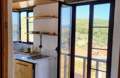 Milas Villa | Entire floor w 2-bedroom in Milas with WiFi, AC.&Private pool.