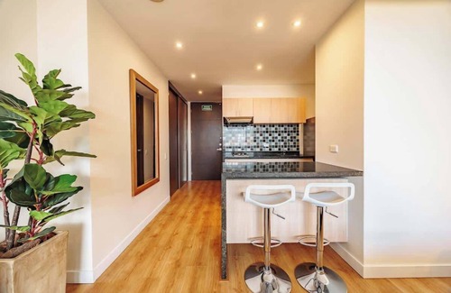 La Aguacatala Apartment | |EP| Modern Loft W/AC, Workspace, and Scenic Views