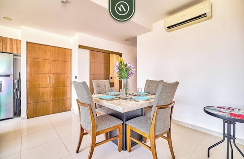 North Hotel Zone Apartment | Equipped 1BR Condo with Private Balcony - Pool