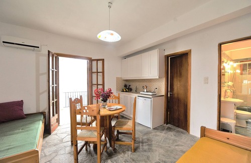 Xanthi Region Villa | ERIKA. Infinity panoramic pool. Privileged view of the Egean. Access to the sea.