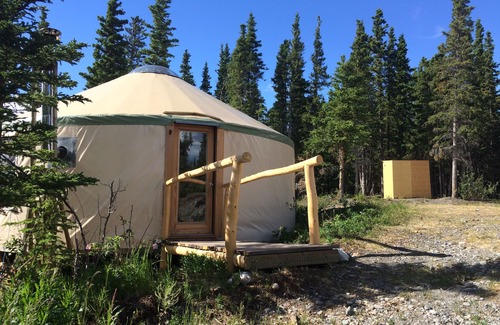Haines Junction Cabin | Escape the ordinary with a stay in our charming yurt