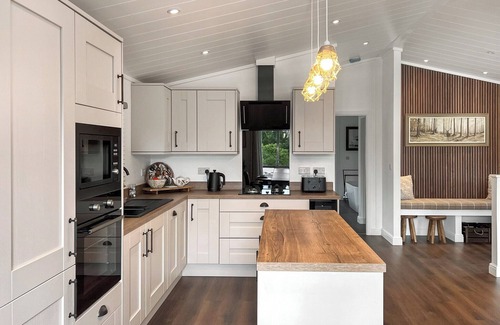 Clitheroe Ski Chalet | Escape to a luxurious one-bedroom lodge designed exclusively for couples.
