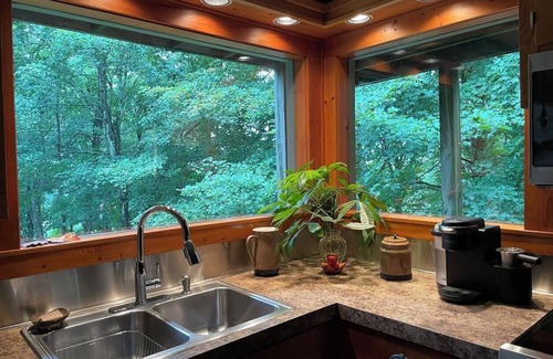Boone House | Escape to the mountains, immerse in the beauty of the trees & peaks.