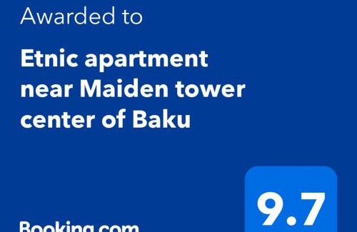Baku Old Town Apartment | Etnic apartment near Maiden tower center of Baku
