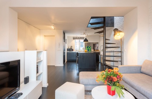 Ixelles Apartment | Europea Brussels Luxury Duplex Terrace Residence - Flagey