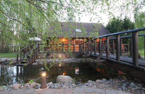 Hara Ski Chalet | Excellent log house with a sauna in Lahemaa!