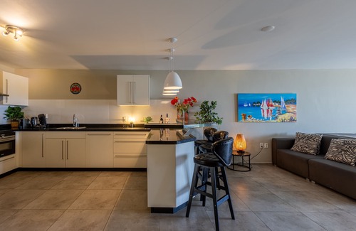 Willemstad Apartment | Excellent view over ocean and dolphins walk to Mambo Beach great family location