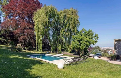 Lyon City Centre House | Exceptional villa La Fontanières - Pool - 10per