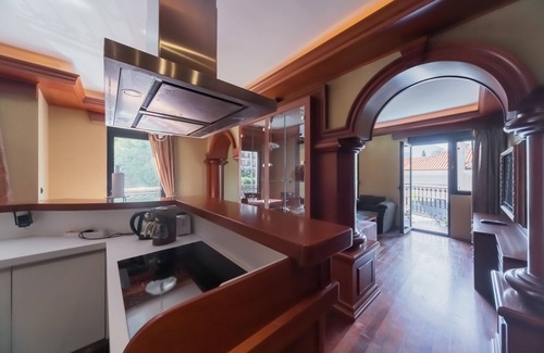 Dobrota Apartment | Exclusive 2 bedrooms sea view apartment with swimming pool
